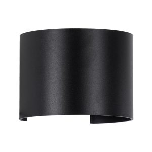 AXIS-R 60640 Φωτιστικό Τοίχου – Απλίκα Αρχιτεκτονικού Φωτισμού Εσωτερικού/Εξωτερικού Χώρου Up & Down LED 10W 1200lm 10 έως 60° AC 220-240V Αδιάβροχο IP65 Μ10 x Π10 x Υ10cm – Φυσικό Λευκό 4500K – Μαύρο – Bridgelux Chip – 3 Years Warranty