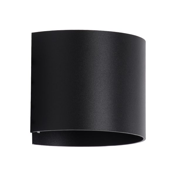 AXIS-R 60643 Φωτιστικό Τοίχου - Απλίκα Αρχιτεκτονικού Φωτισμού Εσωτερικού/Εξωτερικού Χώρου Up & Down LED 10W 1250lm 10 έως 60° AC 220-240V Αδιάβροχο IP65 Μ10 x Π10 x Υ10cm - Ψυχρό Λευκό 6000K - Μαύρο - Bridgelux Chip - 3 Years Warranty - Image 4