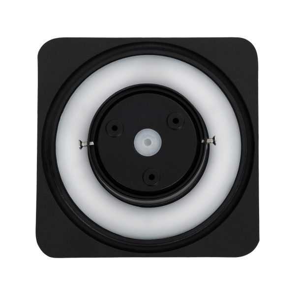 HELIO-S 60662 Φωτιστικό Τοίχου - Απλίκα Αρχιτεκτονικού Φωτισμού Εσωτερικού/Εξωτερικού Χώρου LED 7W 805lm 120° x 360° AC 220-240V Αδιάβροχο IP65 Μ16 x Π5 x Υ16cm - Θερμό Λευκό 2700K - Μαύρο - Τετράγωνο - Bridgelux Chip - 3 Years Warranty - Image 4