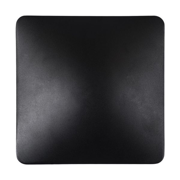 HELIO-S 60664 Φωτιστικό Τοίχου - Απλίκα Αρχιτεκτονικού Φωτισμού Εσωτερικού/Εξωτερικού Χώρου LED 12W 1380lm 120° x 360° AC 220-240V Αδιάβροχο IP65 Μ26 x Π5 x Υ26cm - Θερμό Λευκό 2700K - Μαύρο - Τετράγωνο - Bridgelux Chip - 3 Years Warranty - Image 3