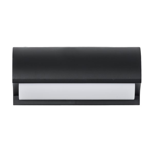 HORIZON 60693 Φωτιστικό Τοίχου - Απλίκα Εσωτερικού/Εξωτερικού Χώρου LED 15W 1575lm 120° AC175-265V Αδιάβροχο IP65 - Πλαστικό Σώμα - Φυσικό λευκό 4500K - Μ23.5 x Π11 x Υ10cm - Μαύρο - Bridgelux Chip - 3 Χρόνια Εγγύηση - Image 2
