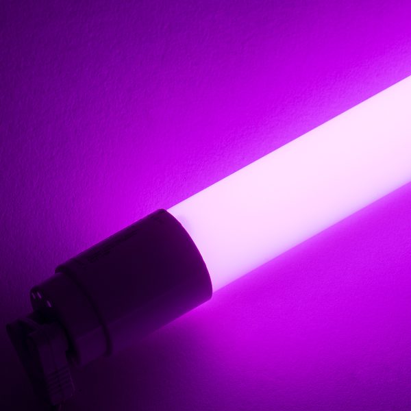 60900 LED Λάμπα Τύπου Φθορίου Γυάλινη T8 G13 120cm 18W 600 lm 300° AC 220-240V IP20 Φ2.7 x Μ120cm Ροζ - Φούξια - Image 4