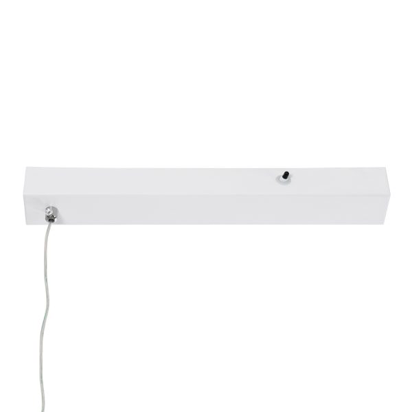 LINARIA 60922 Κρεμαστό Φωτιστικό Οροφής Design LED CCT 36W 4150lm 200° AC 220-240V - Εναλλαγή Φωτισμού μέσω Τηλεχειριστηρίου All In One Ψυχρό 6000k+Φυσικό 4500k+Θερμό 2700k Dimmable Μ120 x Π2 x Υ10cm - Λευκό - 3 Years Warranty - Image 5