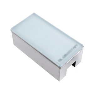CYBOLITHOS 60953 Χωνευτό Φωτιστικό Σποτ Δαπέδου LED 4W 400lm 120° DC 24V Αδιάβροχο IP68 IK06 Μ20 x Π10 x Υ8cm RGB Dimmable – Tempered Γαλακτερό Γυαλί & Ανοξείδωτο Ατσάλι – Bridgelux Chip – 3 Χρόνια Εγγύηση
