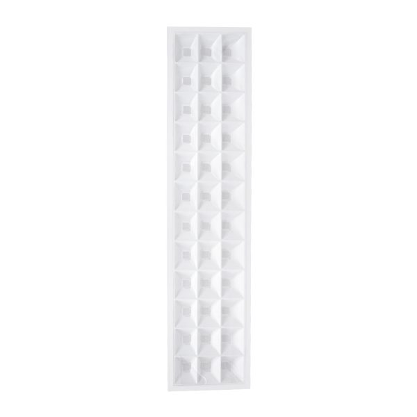 ZEUS 60972 Χωνευτό LED Panel 120x30cm 48W 7200lm 120° CRI≥86Ra UGR<19 Anti-Glare Shield Diffuser AC 220-240V IP44 Μ60 x Π60 x Υ3.3cm - Φυσικό Λευκό 4500K - Bridgelux High Lumen Chips - TÜV Certified Driver - 5 Years Warranty - Image 3