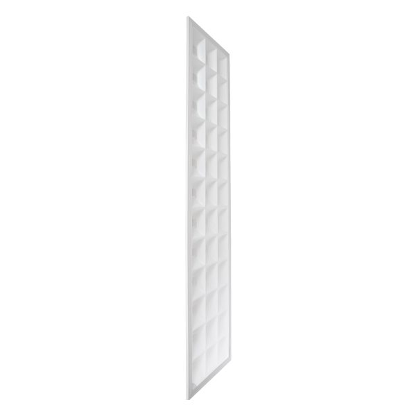ZEUS 60972 Χωνευτό LED Panel 120x30cm 48W 7200lm 120° CRI≥86Ra UGR<19 Anti-Glare Shield Diffuser AC 220-240V IP44 Μ60 x Π60 x Υ3.3cm - Φυσικό Λευκό 4500K - Bridgelux High Lumen Chips - TÜV Certified Driver - 5 Years Warranty - Image 5