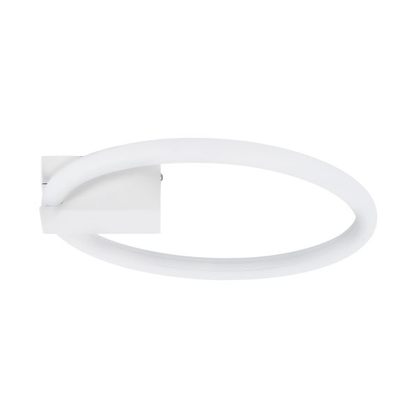 CINDERELLA 60977 Φωτιστικό Οροφής Δαχτυλίδι-Κύκλος LED CCT 16W 1792lm 360° AC 220-240V - Εναλλαγή Φωτισμού μέσω Διακόπτη On/Off All In One Ψυχρό 6000k+Φυσικό 4500k+Θερμό 2700k Φ28cm - Λευκό - 3 Years Warranty - Image 2