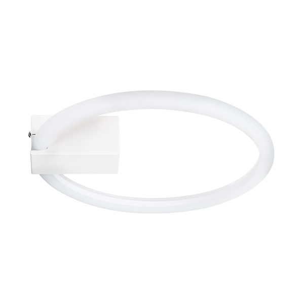 CINDERELLA 60977 Φωτιστικό Οροφής Δαχτυλίδι-Κύκλος LED CCT 16W 1792lm 360° AC 220-240V - Εναλλαγή Φωτισμού μέσω Διακόπτη On/Off All In One Ψυχρό 6000k+Φυσικό 4500k+Θερμό 2700k Φ28cm - Λευκό - 3 Years Warranty - Image 4