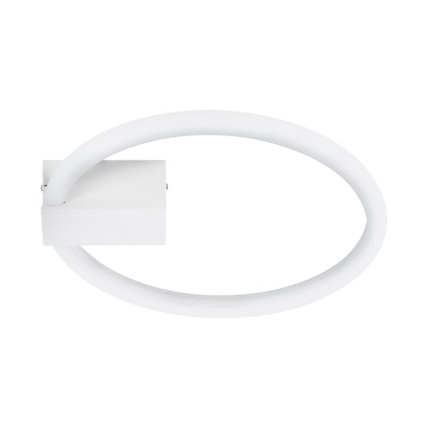CINDERELLA 60977 Φωτιστικό Οροφής Δαχτυλίδι-Κύκλος LED CCT 16W 1792lm 360° AC 220-240V - Εναλλαγή Φωτισμού μέσω Διακόπτη On/Off All In One Ψυχρό 6000k+Φυσικό 4500k+Θερμό 2700k Φ28cm - Λευκό - 3 Years Warranty - Image 5