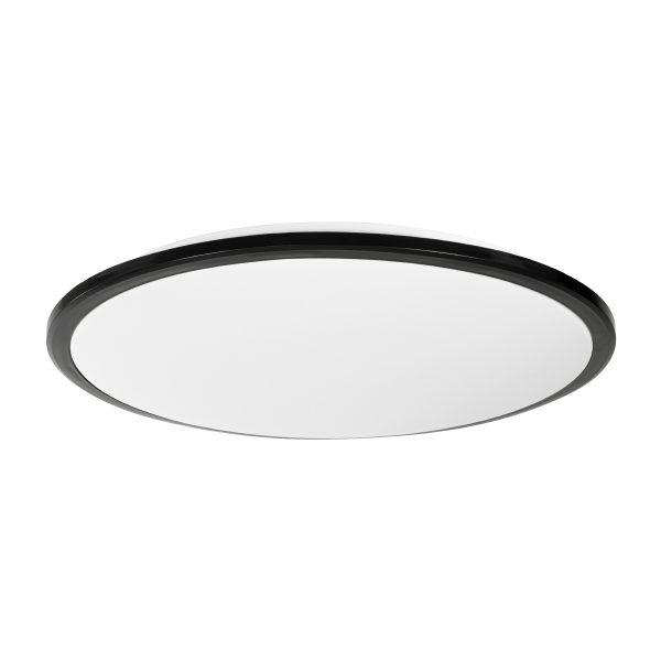 TUFFIN 60999 Πλαφονιέρα Οροφής LED 36W 3960lm 120° AC 220-240V Αδιάβροχη IP54 Φ48 x Υ6.5cm Φυσικό Λευκό 4500K - Μαύρο - Bridgelux Chips - 3 Years Warranty - Image 3