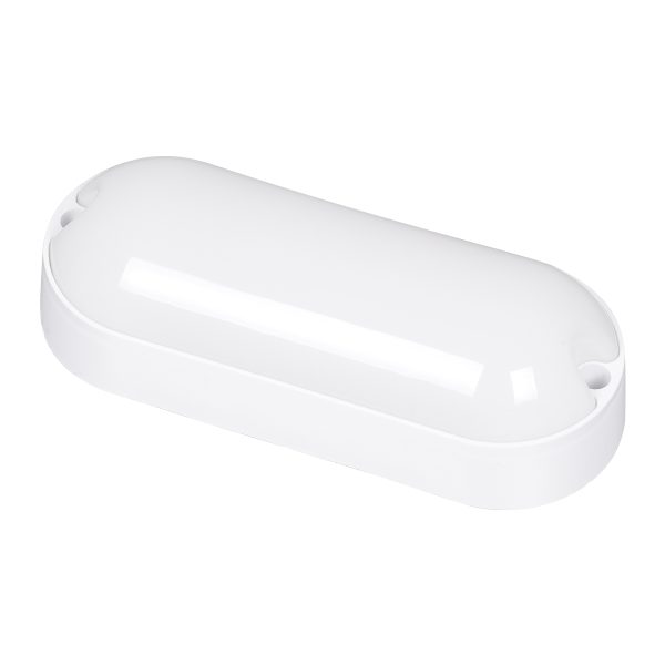 HOMIE 61000 LED Πλαφονιέρα Οροφής - Τοίχου Οβάλ 11W 960lm 150° AC 220-240V Αδιάβροχο IP65 Μ17 x Π7 x Υ4.5cm Ψυχρό Λευκό 6000K - 3 Years Warranty - Image 2