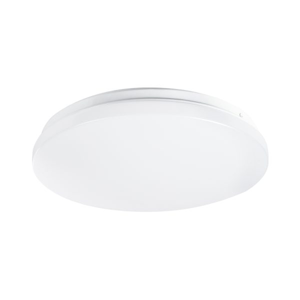 CELANO 61007 LED Πλαφονιέρα Οροφής Στρόγγυλη Φ26 20W 1800lm 120° AC 220-240V Αδιάβροχη IP54 Φ26 x Υ6cm Θερμό Λευκό 2700K - 3 Χρόνια Εγγύηση