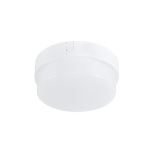 REVANO 61013 LED Πλαφονιέρα Οροφής Στρόγγυλη Φ12 12W 1080lm 180° AC 220-240V Αδιάβροχη IP54 Φ12 x Υ4.5cm Θερμό Λευκό 2700K – 2 Χρόνια Εγγύηση