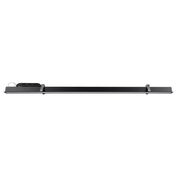 LUCA 61032 Γραμμικό Χωνευτό Φωτιστικό Linear LED CCT 54W 6500lm 120° AC 220-240V Μ121.5 x Π5 x Υ4cm - Εναλλαγή Φωτισμού μέσω Τηλεχειριστηρίου All In One Ψυχρό 6000k+Φυσικό 4500k+Θερμό 2700k Dimmable - Μαύρο - 3 Years Warranty - Image 3