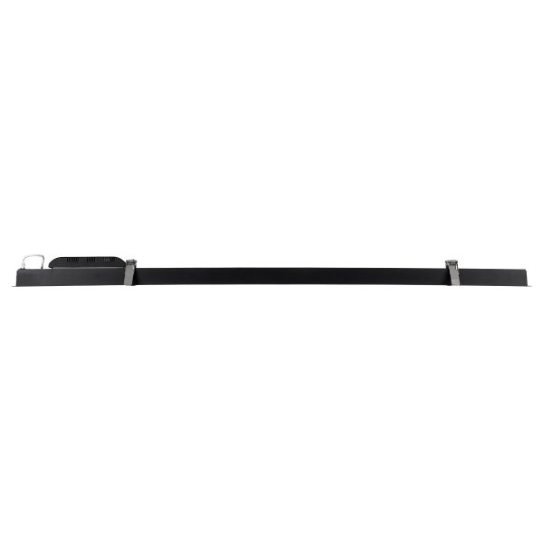 LUCA 61032 Γραμμικό Χωνευτό Φωτιστικό Linear LED CCT 54W 6500lm 120° AC 220-240V Μ121.5 x Π5 x Υ4cm - Εναλλαγή Φωτισμού μέσω Τηλεχειριστηρίου All In One Ψυχρό 6000k+Φυσικό 4500k+Θερμό 2700k Dimmable - Μαύρο - 3 Years Warranty - Image 4