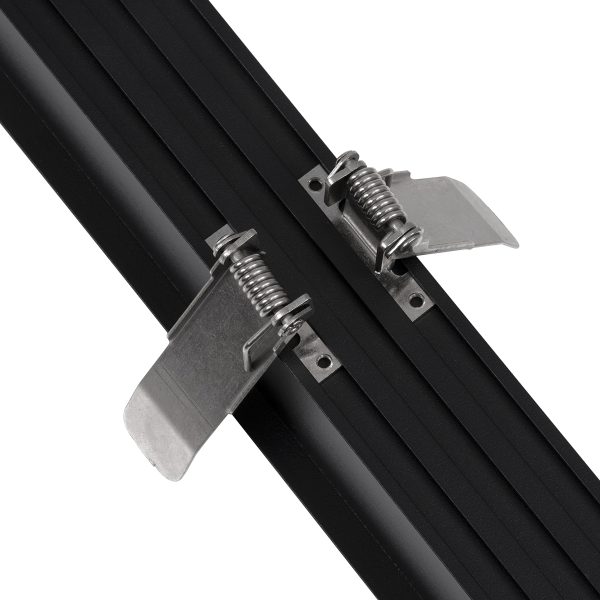 LUCA 61032 Γραμμικό Χωνευτό Φωτιστικό Linear LED CCT 54W 6500lm 120° AC 220-240V Μ121.5 x Π5 x Υ4cm - Εναλλαγή Φωτισμού μέσω Τηλεχειριστηρίου All In One Ψυχρό 6000k+Φυσικό 4500k+Θερμό 2700k Dimmable - Μαύρο - 3 Years Warranty - Image 5