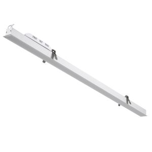 LUCA 61033 Γραμμικό Χωνευτό Φωτιστικό Linear LED CCT 54W 6500lm 120° AC 220-240V Μ121.5 x Π5 x Υ4cm – Εναλλαγή Φωτισμού μέσω Τηλεχειριστηρίου All In One Ψυχρό 6000k+Φυσικό 4500k+Θερμό 2700k Dimmable – Λευκό – 3 Years Warranty