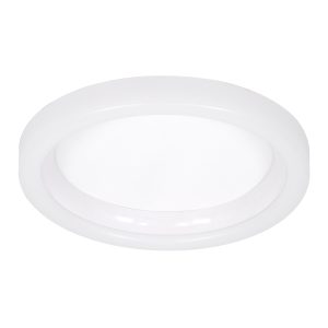 ARIANA 61035 Πλαφονιέρα Οροφής Κύκλος LED CCT 55W 6376lm 120° AC 220-240V – Εναλλαγή Φωτισμού μέσω Τηλεχειριστηρίου All In One Ψυχρό Λευκό 6000k+Φυσικό Λευκό 4500k+Θερμό Λευκό 2700k Dimmable Φ48cm – Λευκό – 3 Years Warranty