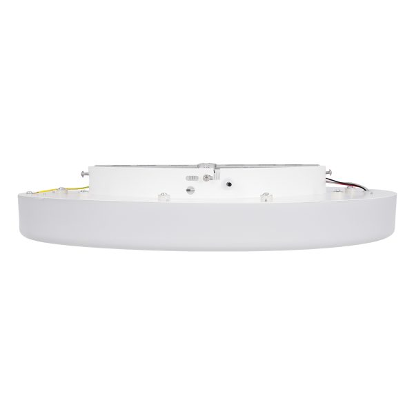 ARIANA 61035 Πλαφονιέρα Οροφής Κύκλος LED CCT 55W 6376lm 120° AC 220-240V - Εναλλαγή Φωτισμού μέσω Τηλεχειριστηρίου All In One Ψυχρό Λευκό 6000k+Φυσικό Λευκό 4500k+Θερμό Λευκό 2700k Dimmable Φ48cm - Λευκό - 3 Years Warranty - Image 4