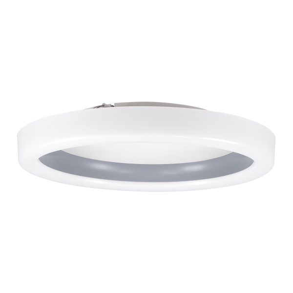 ARIANA 61036 Πλαφονιέρα Οροφής Κύκλος LED CCT 55W 6376lm 120° AC 220-240V - Εναλλαγή Φωτισμού μέσω Τηλεχειριστηρίου All In One Ψυχρό Λευκό 6000k+Φυσικό Λευκό 4500k+Θερμό Λευκό 2700k Dimmable Φ48cm - Γκρι Ανθρακί - 3 Years Warranty - Image 3