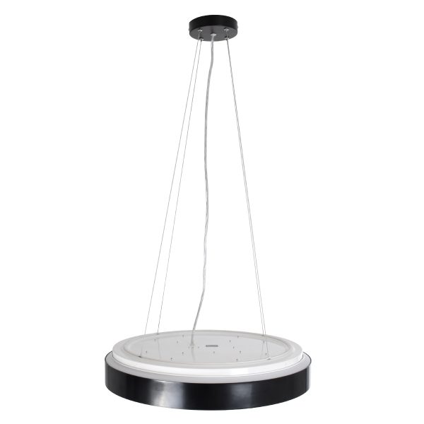 BARCHETTA 61047-P Κρεμαστή Πλαφονιέρα Οροφής LED CCT 72W 8306lm 120° AC 220-240V - Εναλλαγή Φωτισμού μέσω Τηλεχειριστηρίου All In One Ψυχρό 6000k+Φυσικό 4500k+Θερμό 2700k Dimmable Φ48cm - Μαύρο με Χρυσό - 3 Years Warranty - Image 5