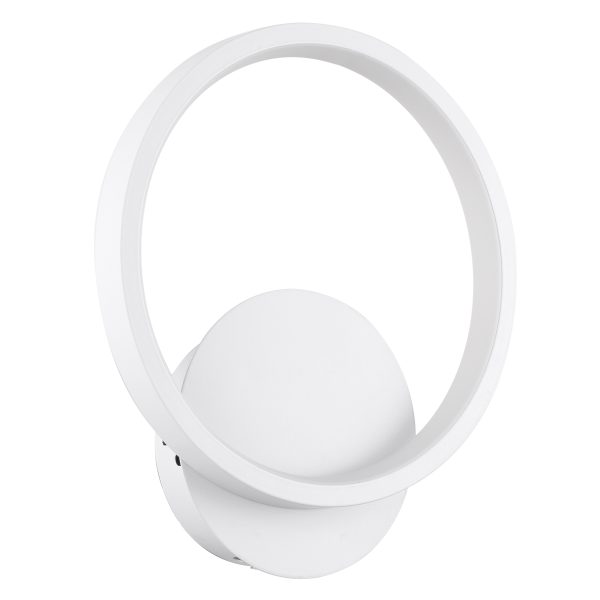 TED 61071 Φωτιστικό Τοίχου - Απλίκα Design LED CCT 9W 1080lm 300° AC 220-240V - Εναλλαγή Φωτισμού μέσω Διακόπτη On/Off All In One Ψυχρό 6000k+Φυσικό 4500k+Θερμό 2700k Μ20 x Π5.5 x Υ23cm - Λευκό - Image 2