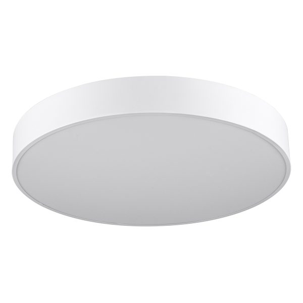 BURTON 61203-S Πλαφονιέρα Οροφής LED CCT 75W 8625lm 120° AC 220-240V - Εναλλαγή Φωτισμού μέσω Τηλεχειριστηρίου All In One Ψυχρό 6000k+Φυσικό 4500k+Θερμό 2700k Dimmable Φ60cm - Λευκό - 3 Years Warranty - Image 2