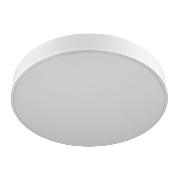 BURTON 61203-S Πλαφονιέρα Οροφής LED CCT 75W 8625lm 120° AC 220-240V - Εναλλαγή Φωτισμού μέσω Τηλεχειριστηρίου All In One Ψυχρό 6000k+Φυσικό 4500k+Θερμό 2700k Dimmable Φ60cm - Λευκό - 3 Years Warranty - Image 3