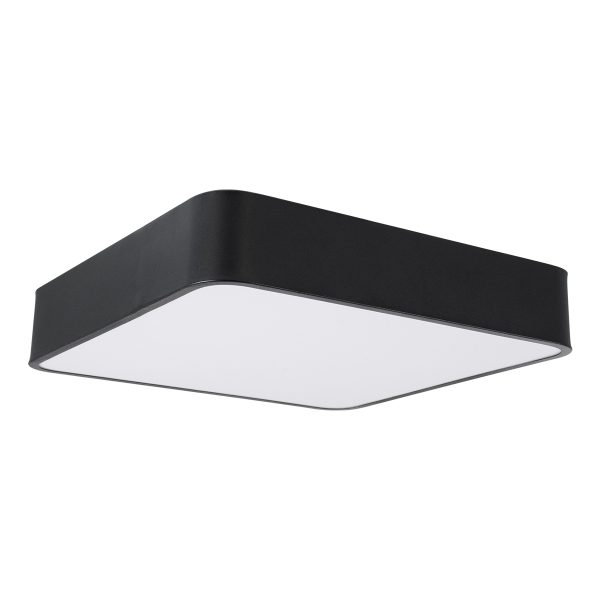 KAMALA 61206-S Πλαφονιέρα Οροφής LED CCT 67W 7370lm 120° AC 220-240V - Εναλλαγή Φωτισμού μέσω Τηλεχειριστηρίου All In One Ψυχρό 6000k+Φυσικό 4500k+Θερμό 2700k Dimmable Μ40 x Π40 x Υ8cm- Μαύρο - 3 Years Warranty - Image 5