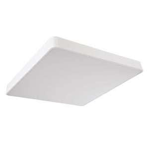 KAMALA 61211-S Πλαφονιέρα Οροφής LED CCT 100W 11020lm 120° AC 220-240V – Εναλλαγή Φωτισμού μέσω Τηλεχειριστηρίου All In One Ψυχρό 6000k+Φυσικό 4500k+Θερμό 2700k Dimmable Μ80 x Π80 x Υ8cm – Λευκό – 3 Years Warranty
