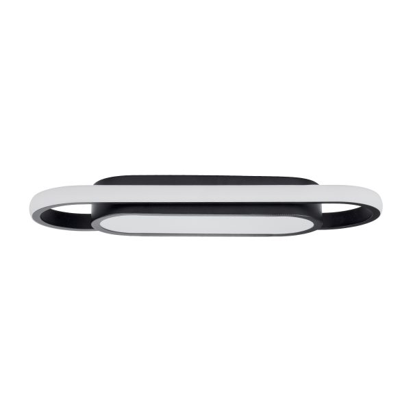 IGOR 61216 Φωτιστικό Οροφής Linear Design LED CCT 24W 2880lm 210° AC 220-240V - Εναλλαγή Φωτισμού μέσω Διακόπτη On/Off All In One Ψυχρό 6000k+Φυσικό 4500k+Θερμό 2700k Μ41 x Π13 x Υ4.5cm - Μαύρο - 3 Years Warranty - Image 3