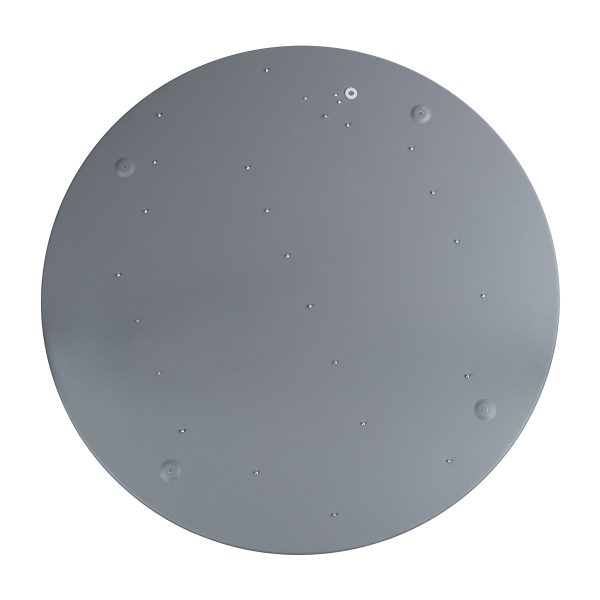 NARNIA 61260 Πλαφονιέρα Οροφής LED CCT 100W 11500lm 120° AC 220-240V - Εναλλαγή Φωτισμού μέσω Τηλεχειριστηρίου All In One Ψυχρό 6000k+Φυσικό 4500k+Θερμό 2700k Dimmable Φ60 x Υ10cm - Γκρι Ανθρακί - 3 Years Warranty - Image 5