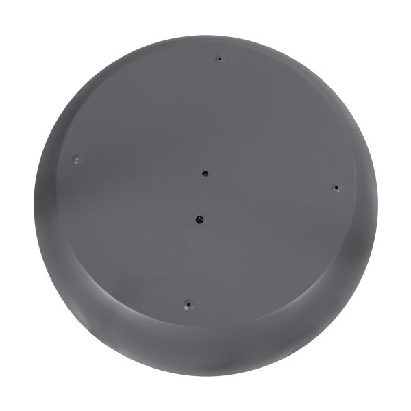 ANATOLIA 61265 Πλαφονιέρα Οροφής LED CCT 75W 8625lm 120° AC 220-240V - Εναλλαγή Φωτισμού μέσω Τηλεχειριστηρίου All In One Ψυχρό 6000k+Φυσικό 4500k+Θερμό 2700k Dimmable Φ60cm - Γκρι Ανθρακί - 3 Years Warranty - Image 5