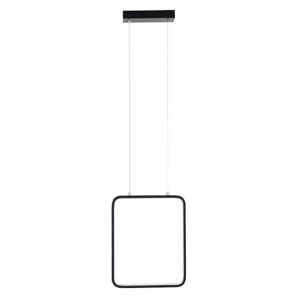 NEROBA 61302 Κρεμαστό Φωτιστικό Οροφής Linear Design LED CCT 18W 1980lm 360° AC 220-240V - Εναλλαγή Φωτισμού μέσω Διακόπτη On/Off All In One Ψυχρό 6000k+Φυσικό 4500k+Θερμό 2700k Μ29 x Π2 x Υ36cm - Μαύρο - 3 Years Warranty - Image 4
