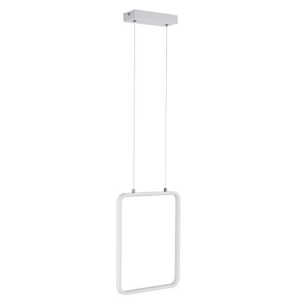 NEROBA 61303 Κρεμαστό Φωτιστικό Οροφής Linear Design LED CCT 18W 1980lm 360° AC 220-240V - Εναλλαγή Φωτισμού μέσω Διακόπτη On/Off All In One Ψυχρό 6000k+Φυσικό 4500k+Θερμό 2700k Μ29 x Π2 x Υ36cm - Λευκό - 3 Years Warranty - Image 3