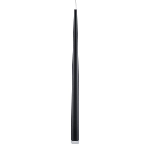 TEARS 61311 Κρεμαστό Φωτιστικό Οροφής Design LED CCT 21W 2310lm 180° AC 220-240V - Εναλλαγή Φωτισμού μέσω Τηλεχειριστηρίου All In One Ψυχρό 6000k+Φυσικό 4500k+Θερμό 2700k Dimmable Μ70 x Π3.2 x Υ60cm - Μαύρο - 3 Years Warranty - Image 5