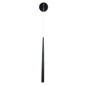 TEARS 61315 Φωτιστικό Τοίχου – Απλίκα Design LED CCT 3W 330lm 180° AC 220-240V – Εναλλαγή Φωτισμού μέσω Διακόπτη On/Off All In One Ψυχρό 6000k+Φυσικό 4500k+Θερμό 2700k Φ3.2 x Υ51.5cm – Μαύρο – 3 Years Warranty