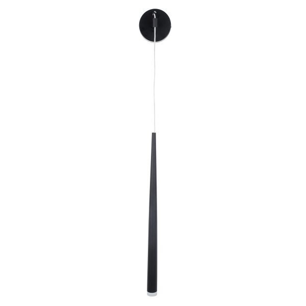 TEARS 61315 Φωτιστικό Τοίχου - Απλίκα Design LED CCT 3W 330lm 180° AC 220-240V - Εναλλαγή Φωτισμού μέσω Διακόπτη On/Off All In One Ψυχρό 6000k+Φυσικό 4500k+Θερμό 2700k Φ3.2 x Υ51.5cm - Μαύρο - 3 Years Warranty - Image 2