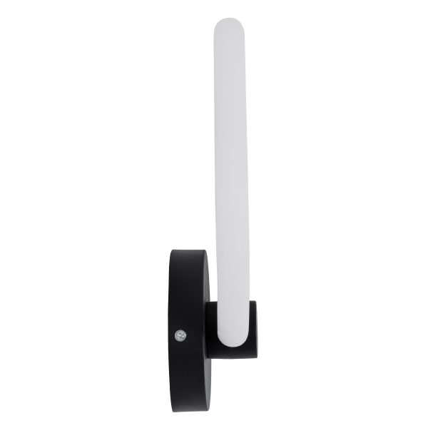 REGINA 61341 Φωτιστικό Τοίχου - Απλίκα Design LED CCT 8W 960lm 360° AC 220-240V - Εναλλαγή Φωτισμού μέσω Διακόπτη On/Off All In One Ψυχρό 6000k+Φυσικό 4500k+Θερμό 2700k Μ25 x Π7 x Υ28.5cm - Μαύρο - 3 Years Warranty - Image 4