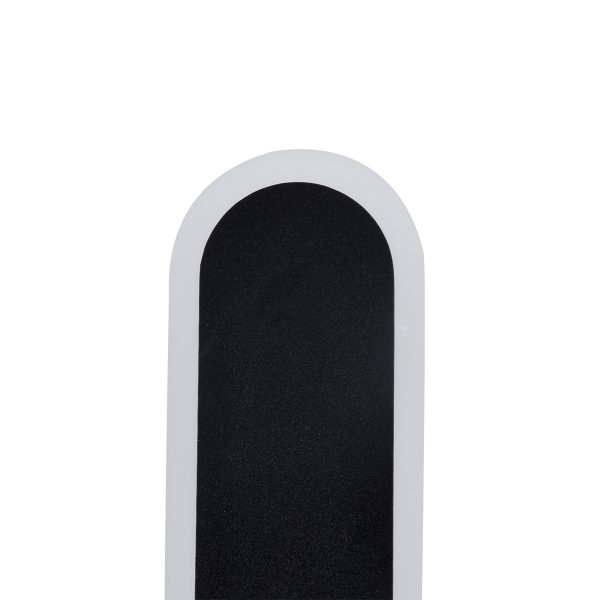 HOUSTON 61349 Φωτιστικό Τοίχου - Απλίκα Design LED CCT 24W 2880lm 360° AC 220-240V - Εναλλαγή Φωτισμού μέσω Διακόπτη On/Off All In One Ψυχρό 6000k+Φυσικό 4500k+Θερμό 2700k Μ6 x Π3 x Υ100cm - Μαύρο - 3 Years Warranty - Image 5