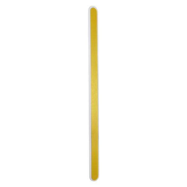 HOUSTON 61350 Φωτιστικό Τοίχου - Απλίκα Design LED CCT 24W 2880lm 360° AC 220-240V - Εναλλαγή Φωτισμού μέσω Διακόπτη On/Off All In One Ψυχρό 6000k+Φυσικό 4500k+Θερμό 2700k Μ6 x Π3 x Υ100cm - Χρυσό - 3 Years Warranty - Image 3