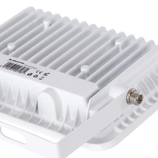 ATLAS 61413 Επαγγελματικός Προβολέας LED 30W 3750lm 120° AC 220-240V - Αδιάβροχος IP67 - Μ16 x Π2.5 x Υ12.5cm - Λευκό - Ψυχρό Λευκό 6000K - LUMILEDS Chips - TÜV Rheinland Certified - 5 Years Warranty - Image 5