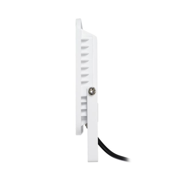 ATLAS 61420 Επαγγελματικός Προβολέας LED 50W 6000lm 120° AC 220-240V - Αδιάβροχος IP67 - Μ21 x Π3.5 x Υ16cm - Λευκό - Φυσικό Λευκό 4500K - LUMILEDS Chips - TÜV Rheinland Certified - 5 Years Warranty - Image 3