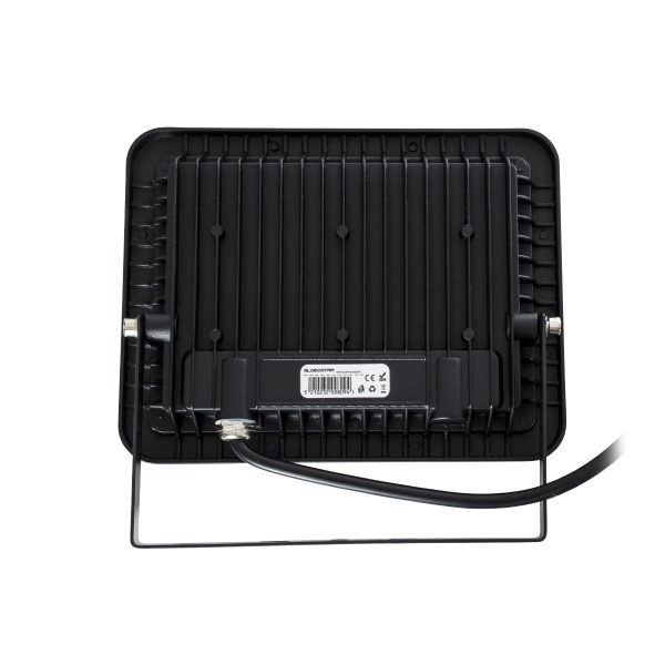 ATLAS 61424 Επαγγελματικός Προβολέας LED 50W 5750lm 120° AC 220-240V - Αδιάβροχος IP67 - Μ21 x Π3.5 x Υ16cm - Μαύρο - Θερμό Λευκό 2700K - LUMILEDS Chips - TÜV Rheinland Certified - 5 Years Warranty - Image 4