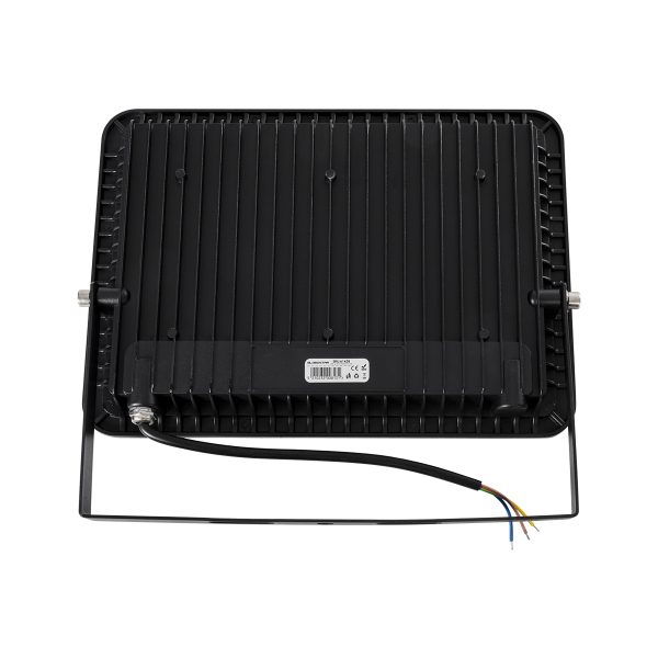ATLAS 61430 Επαγγελματικός Προβολέας LED 150W 17250lm 120° AC 220-240V - Αδιάβροχος IP67 - Μ32 x Π4 x Υ23cm - Μαύρο - Θερμό Λευκό 2700K - LUMILEDS Chips - TÜV Rheinland Certified - 5 Years Warranty - Image 4