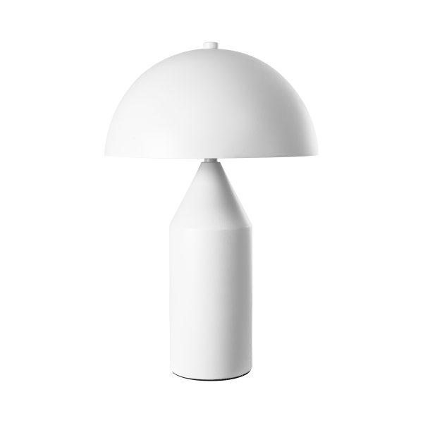 URANUS-S 61450 Μοντέρνο Επιτραπέζιο Φωτιστικό Πορτατίφ Δίφωτο 2 x E27 IP20 Λευκό Μέταλλο - Μ25 x Π25 x Υ39cm - Image 3