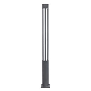 CANCUN 61509 Urban Light Φωτιστικό Πάρκου – Πλατείας – Κήπου Ύψους 2 μέτρων LED 40W 5440lm 60° AC100-240VAC IP67 IK09 – D15.5 x H200cm – Anthracite Grey – Φυσικό Λευκό 4000K – LUMILEDS – MEAN WELL DRIVER – 5 Years Warranty