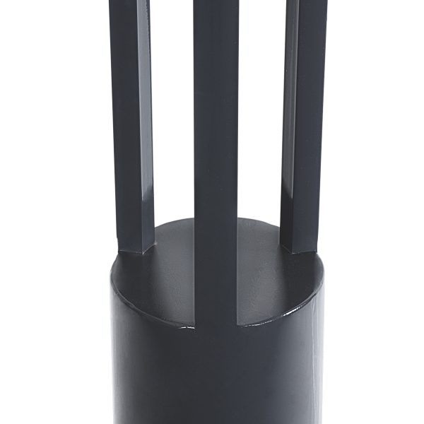 CANCUN 61509 Urban Light Φωτιστικό Πάρκου - Πλατείας - Κήπου Ύψους 2 μέτρων LED 40W 5440lm 60° AC100-240VAC IP67 IK09 - D15.5 x H200cm - Anthracite Grey - Φυσικό Λευκό 4000K - LUMILEDS - MEAN WELL DRIVER - 5 Years Warranty - Image 4