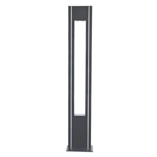 MERIDA 61513 Urban Light Φωτιστικό Πάρκου - Πλατείας - Κήπου Ύψους 2 μέτρων LED 40W 5440lm 60° AC100-240VAC IP67 IK09 - Μ32 x Π13 x Υ200cm - Anthracite Grey - Φυσικό Λευκό 4000K - LUMILEDS - MEAN WELL DRIVER - 5 Years Warranty - Image 3