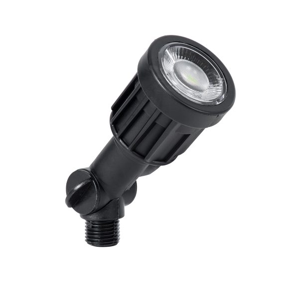 GARDENINI 61544 Καρφωτό Φωτιστικό Σποτ Κήπου LED 5W 550lm 38° DC 24V IP68 Υψηλής Αντοχής ABS IK06 Φ5.5 x Υ13.5cm - Πράσινο 550nm Dimmable - Μαύρο - Bridgelux Chip - 3 Years Warranty - Image 3